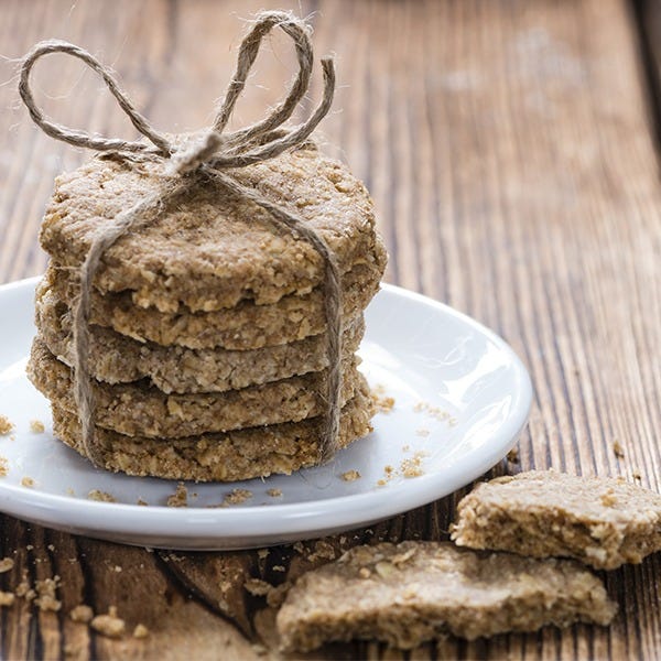 Healthy Anzac Biscuits